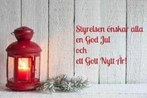 Styrelsen önskar alla en God Jul och ett Gott Nytt År
